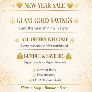 CLOSET CLEANOUT SALE!